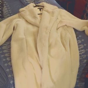 Faux fur coat